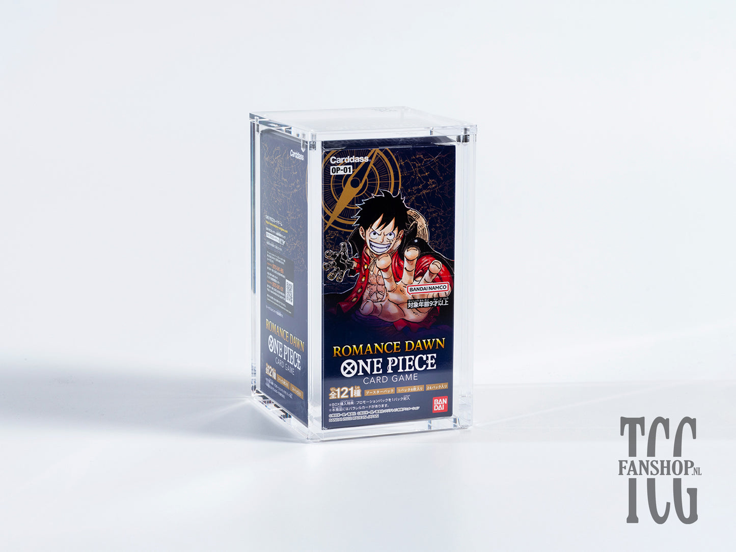 One Piece Booster Box Japans - 01 tot 04 (BB Large) Acryl Case