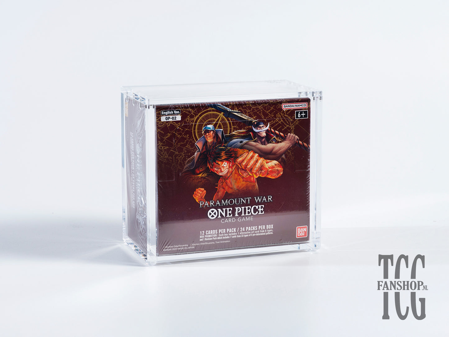 One Piece - 01/02 1st Edition Booster Box (BB) Acryl Case