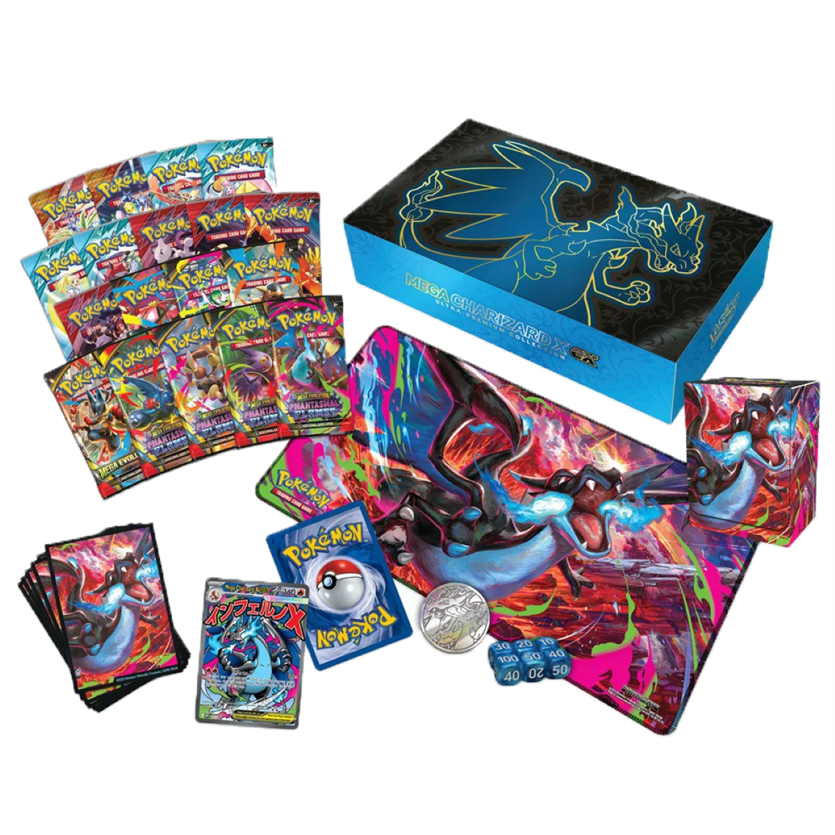 Mega Charizard X Ex - Ultra Premium Collection