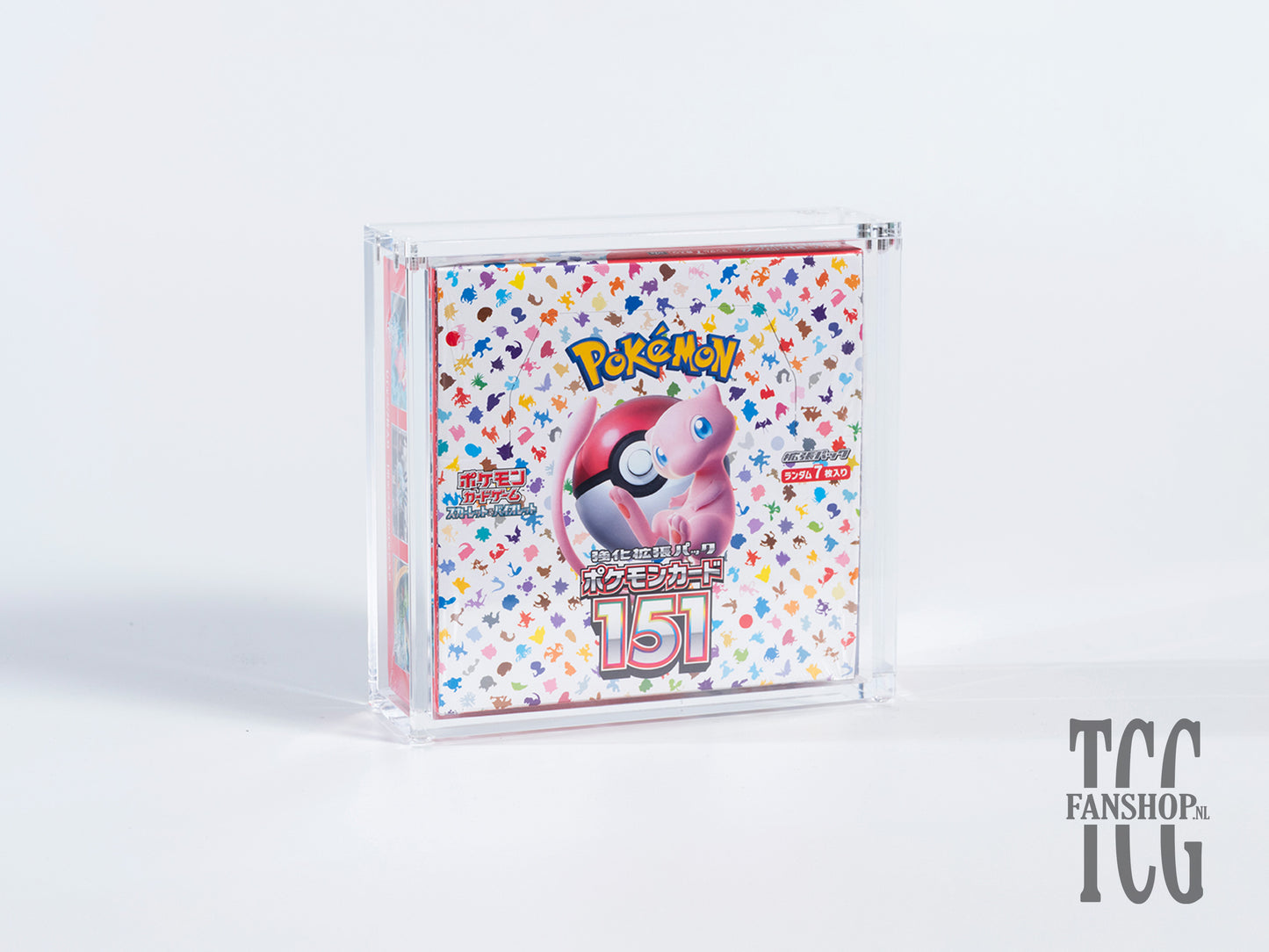 Pokémon Booster Box Japans (BB Large) Acryl Case