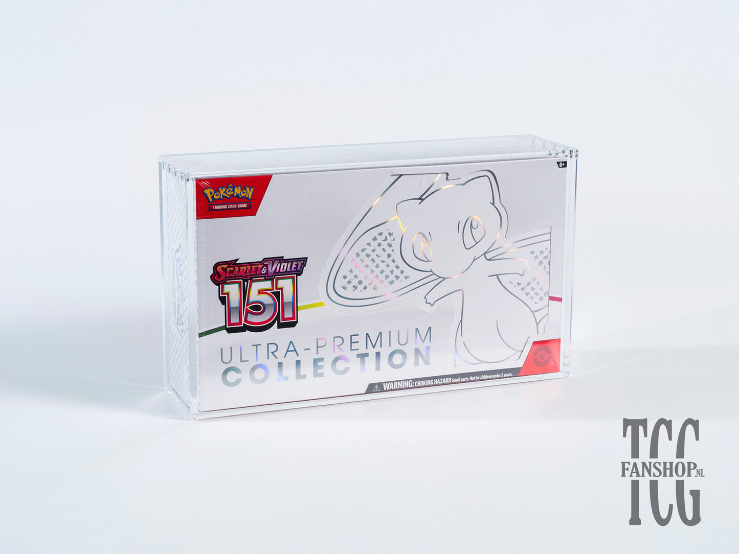 Pokémon Ultra Premium Collection 151 (UPC) Acryl Case