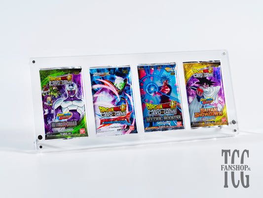 Dragonball Boosterpack Artset (4-slot) Acryl Display