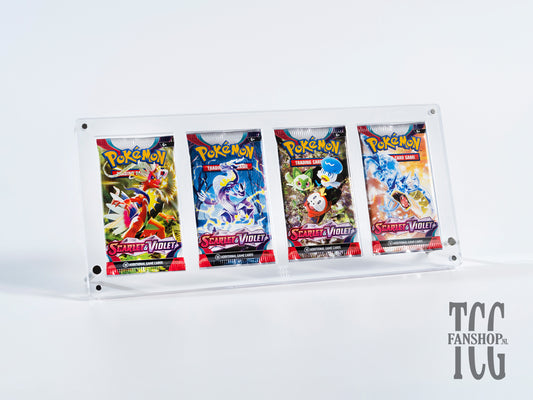 Pokémon Boosterpack Artset (4-slot) Display