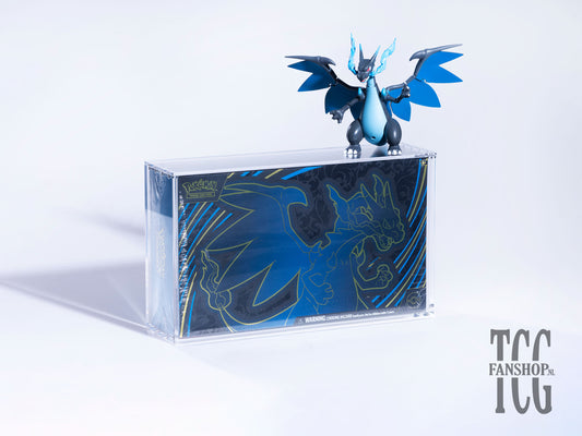 Pokémon Ultra Premium Collection 151 - Terapagos - Mega Charizard X (UPC) Acryl Case